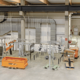 Demajo Ieper stralen metalliseren lakken